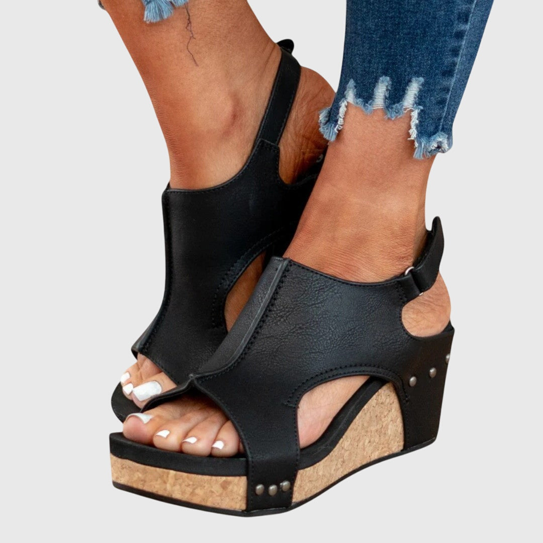 Manuela - Elegante orthopädische Sandalen - Ansicht 4