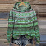 Gaby | Retro-Sweatshirt im Ethno-Stil - Ansicht 3