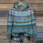 Gaby | Retro-Sweatshirt im Ethno-Stil - Ansicht 4