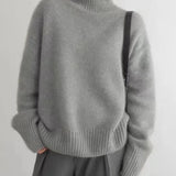 Anja | Luxuriöser Kaschmir Rollkragenpullover - Ansicht 5