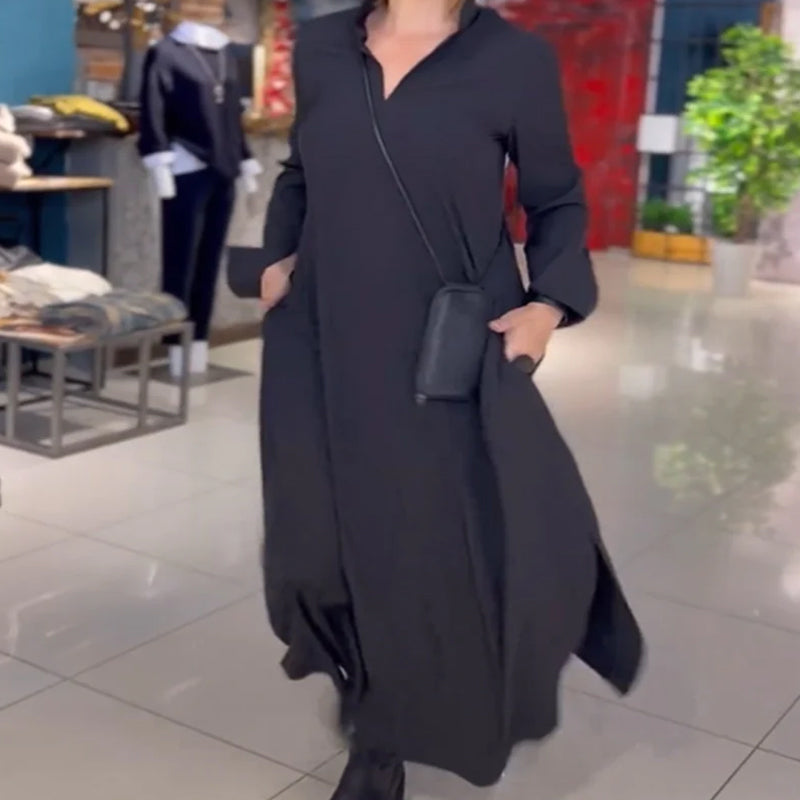 Sylvie - Weit geschnittenes Maxikleid von Stefanie Berlin