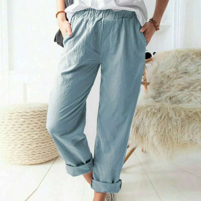 Nina - Hose mit weicher Struktur - Ansicht 2