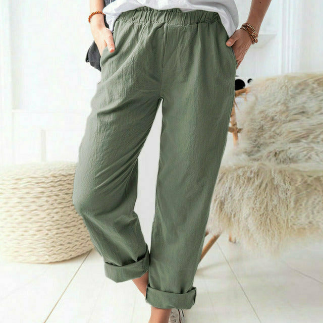Nina - Hose mit weicher Struktur - Ansicht 3