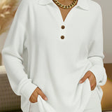 Gisela | Waffelstrick-Pullover mit Kragen, Ansicht 4