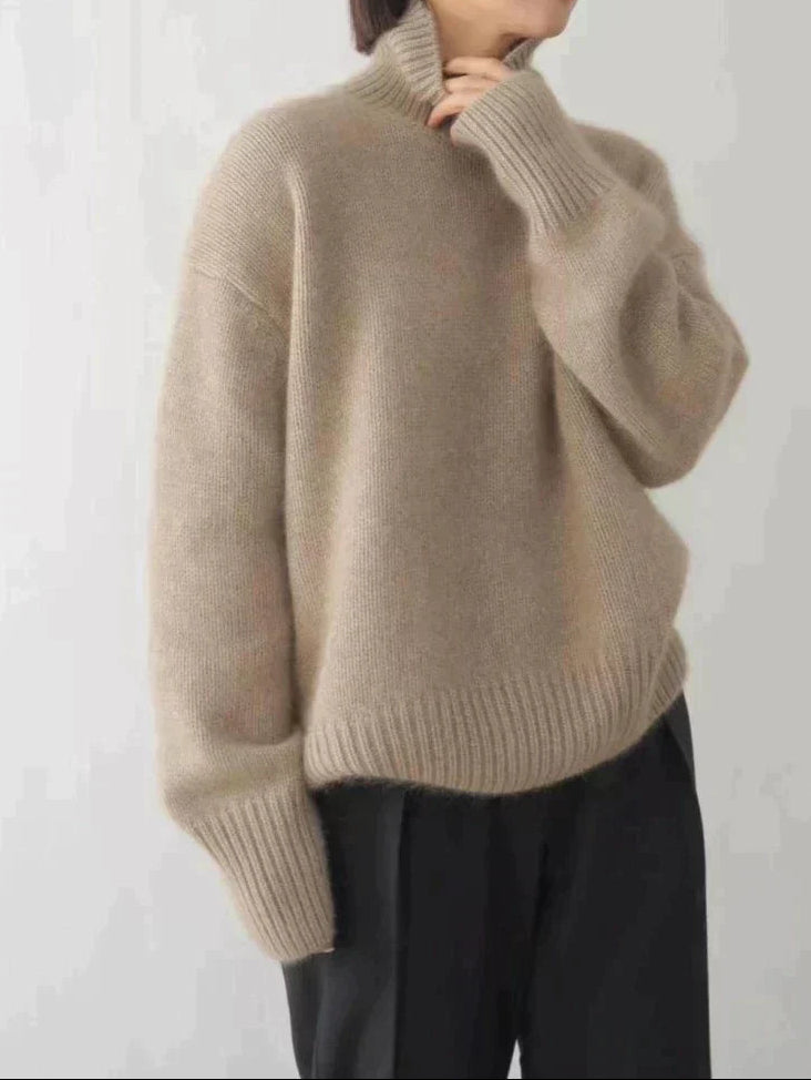 Anja | Luxuriöser Kaschmir Rollkragenpullover - Ansicht 6