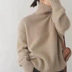 Anja | Luxuriöser Kaschmir Rollkragenpullover - Ansicht 7