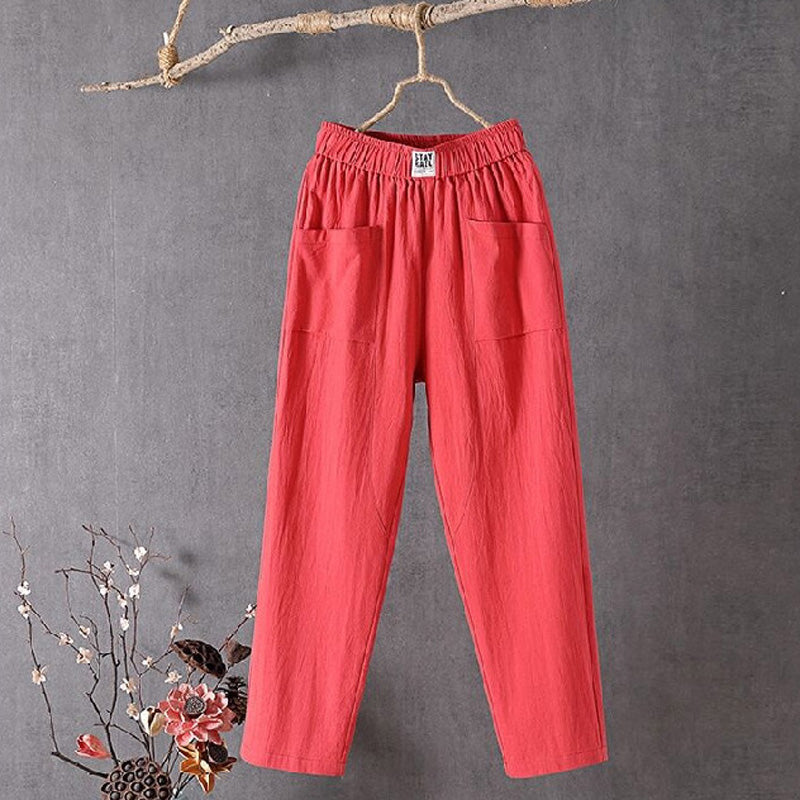 Angelika - Relaxed Fit Hosen mit Taschen - Ansicht 5