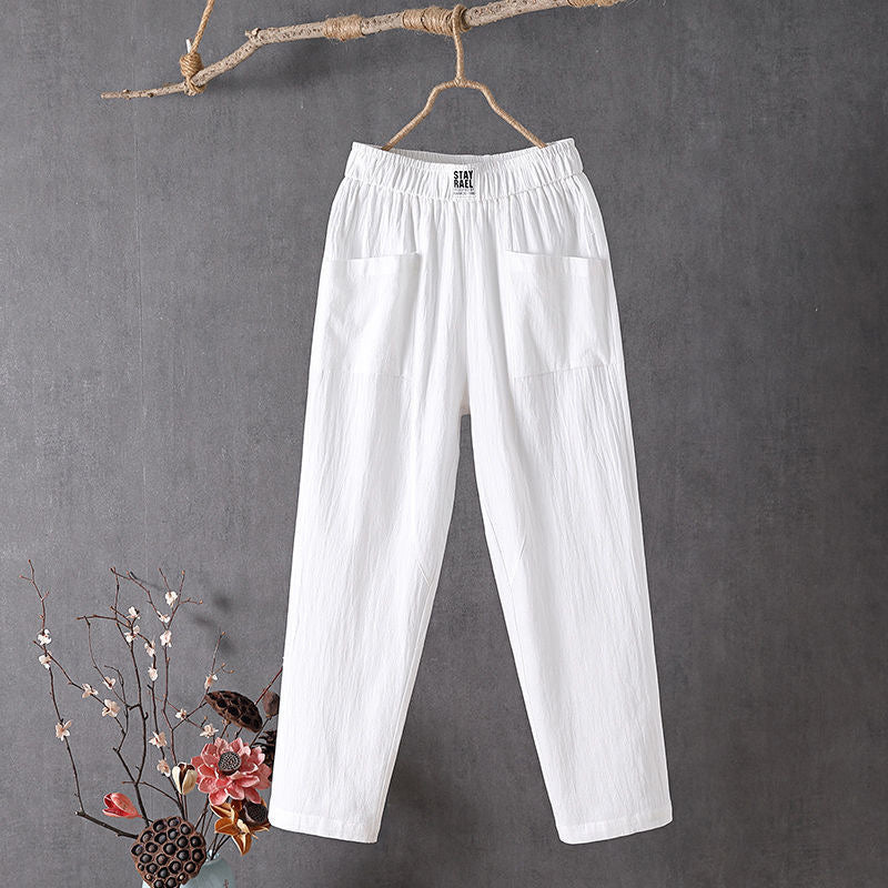 Angelika - Relaxed Fit Hosen mit Taschen - Ansicht 2