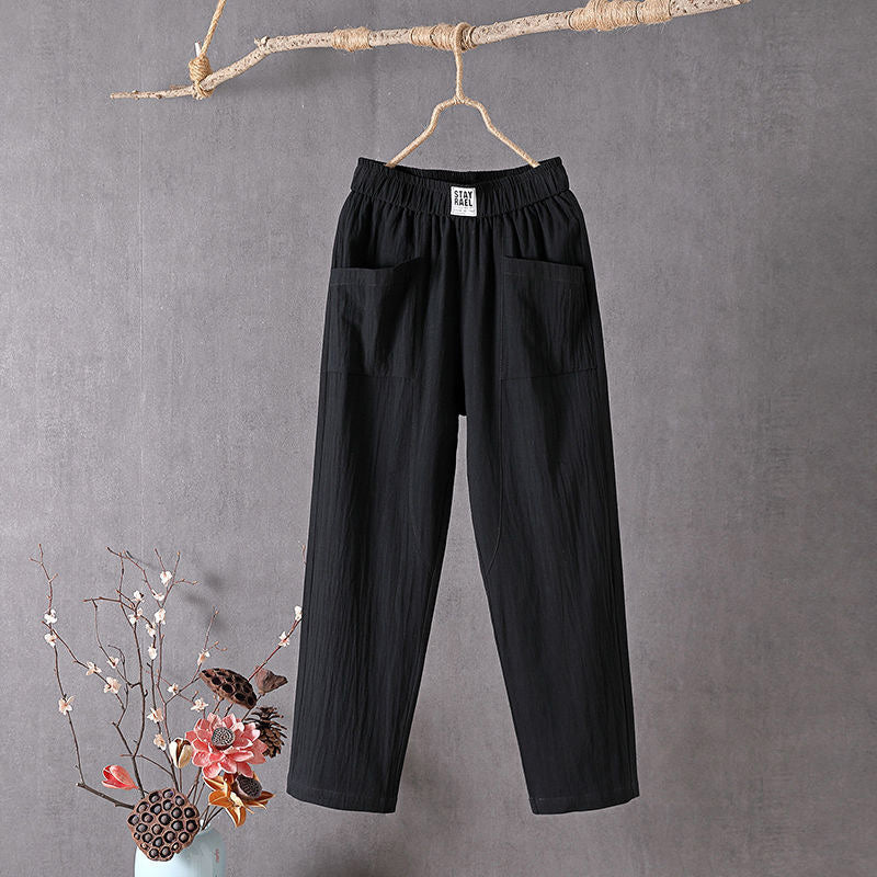 Angelika - Relaxed Fit Hosen mit Taschen - Ansicht 6