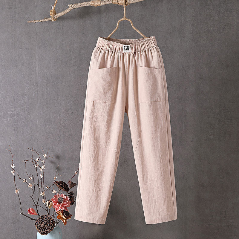 Angelika - Relaxed Fit Hosen mit Taschen - Ansicht 3