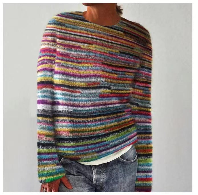 Carola | Lässiger Pullover mit Muster von Stefanie Berlin