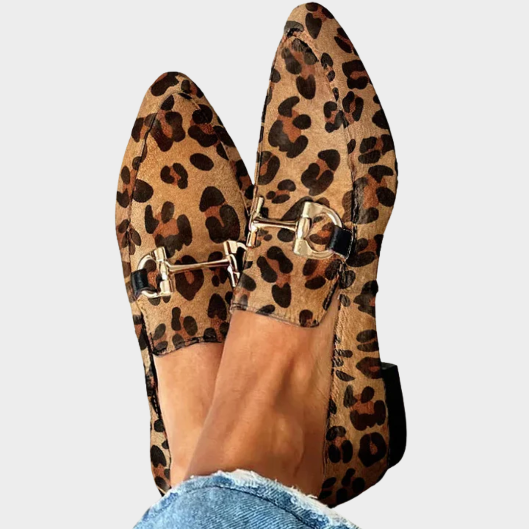 Gudrun - Elegante Leoparden-Mokassins von Stefanie Berlin