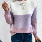 Grace | Gemütlicher Pullover im Colour-Block-Design - Ansicht 3