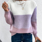 Grace | Gemütlicher Pullover im Colour-Block-Design - Ansicht 3