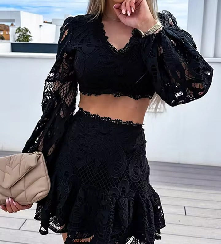 Jess - Elegantes Spitzenensemble von Stefanie Berlin