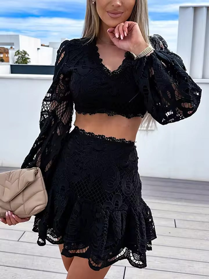 Jess - Elegantes Spitzenensemble von Stefanie Berlin