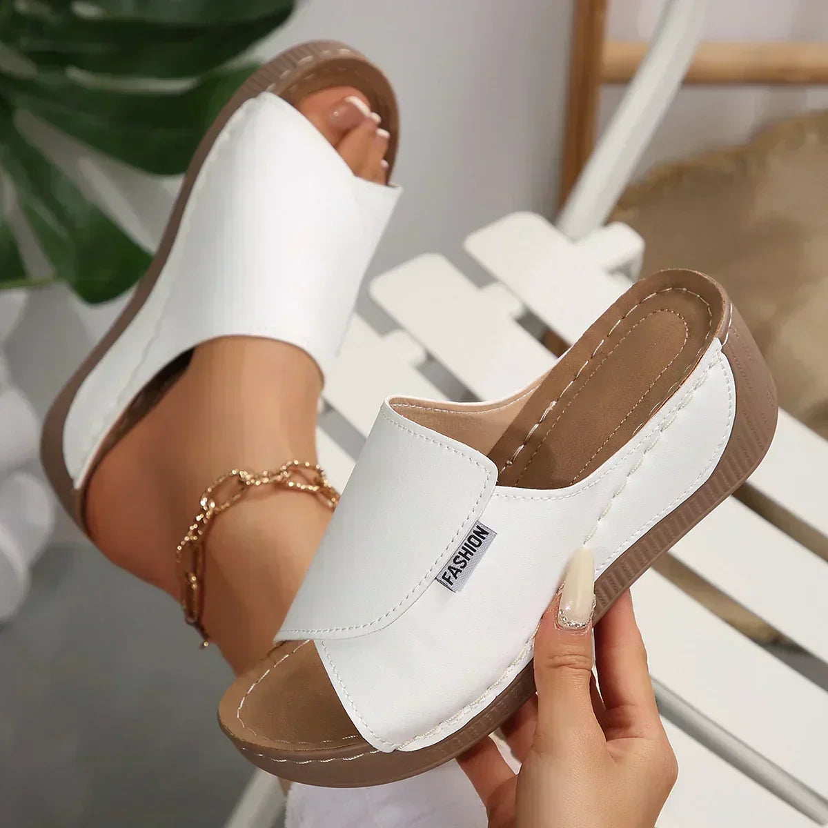 Rebecca - Orthopädische Wedge-Sandalen - Ansicht 4