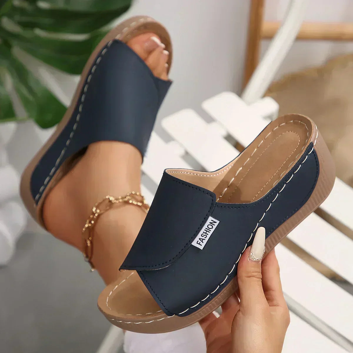 Rebecca - Orthopädische Wedge-Sandalen - Ansicht 5
