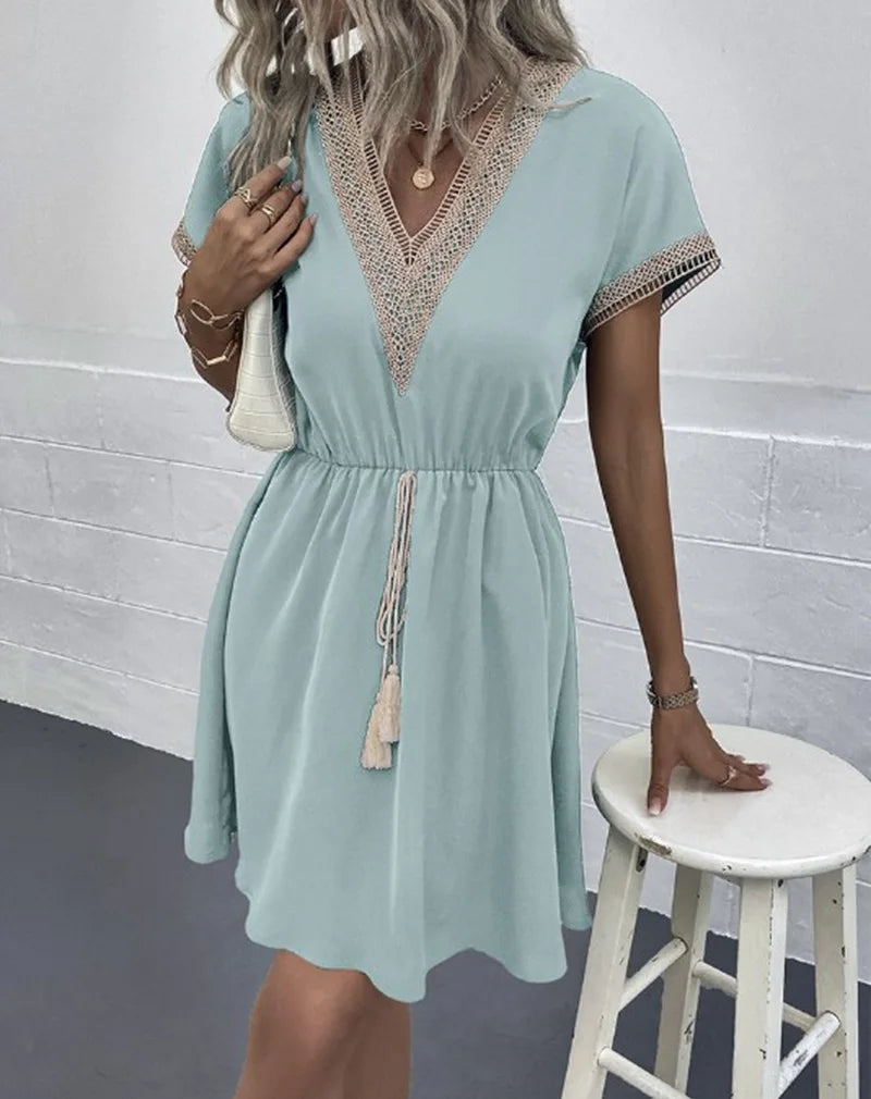Sabrina - Elegantes Boho-Kleid - Ansicht 2