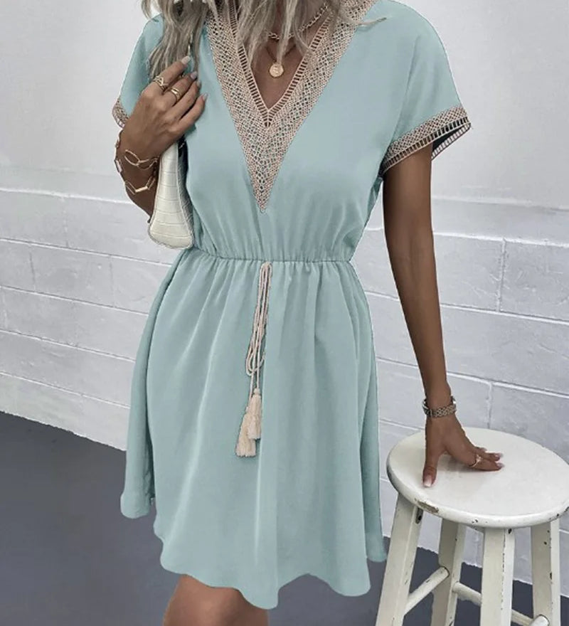 Sabrina - Elegantes Boho-Kleid - Ansicht 2