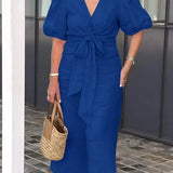 Laura | Elegantes Midi-Kleid mit V-Ausschnitt - Ansicht 10