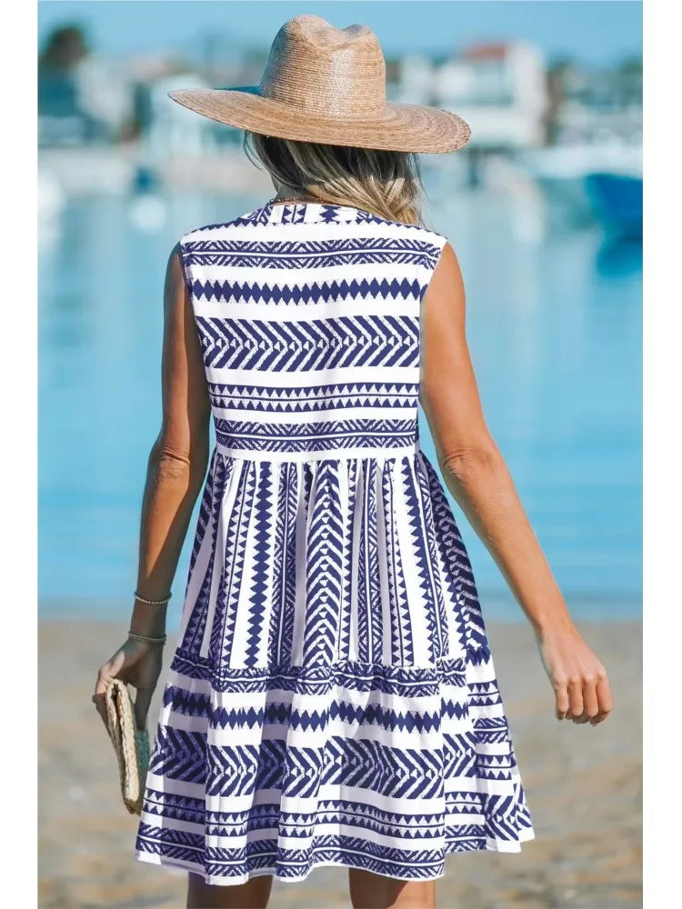 Katrina - Geometrisches Sommerkleid - Ansicht 6