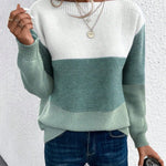 Grace | Gemütlicher Pullover im Colour-Block-Design - Ansicht 4