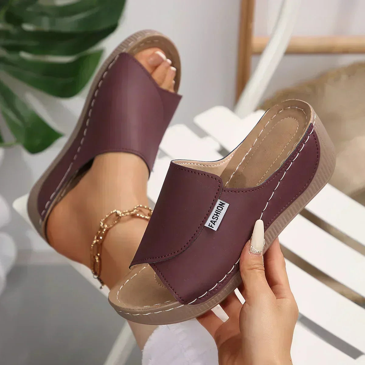 Rebecca - Orthopädische Wedge-Sandalen - Ansicht 6