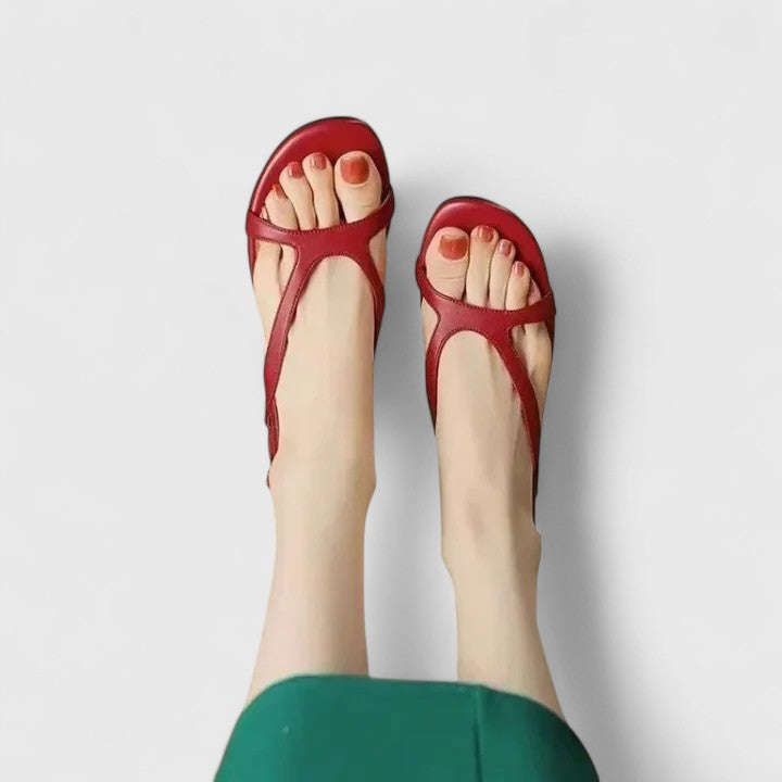 Monika - Elegante orthopädische Sandalen - Ansicht 4