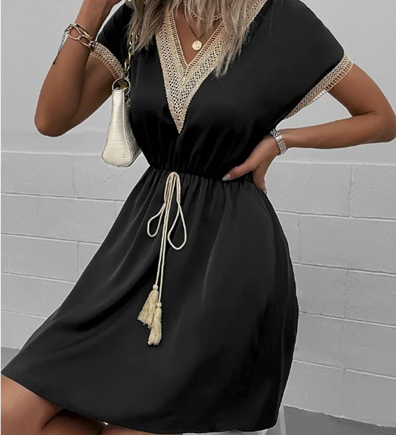 Sabrina - Elegantes Boho-Kleid - Ansicht 3