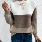 Grace | Gemütlicher Pullover im Colour-Block-Design von Stefanie Berlin