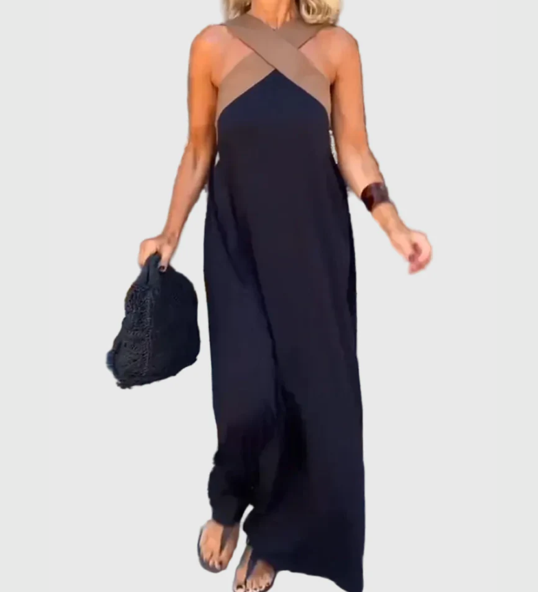 Elena | Elegantes und fließendes Maxikleid von Stefanie Berlin