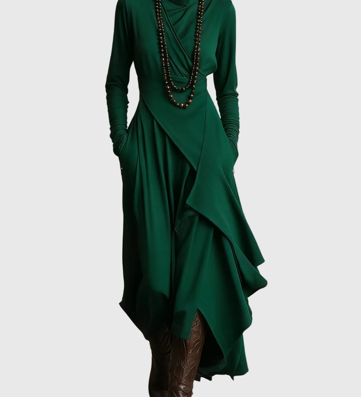 Veronika | Maxikleid Plissiert - Ansicht 11