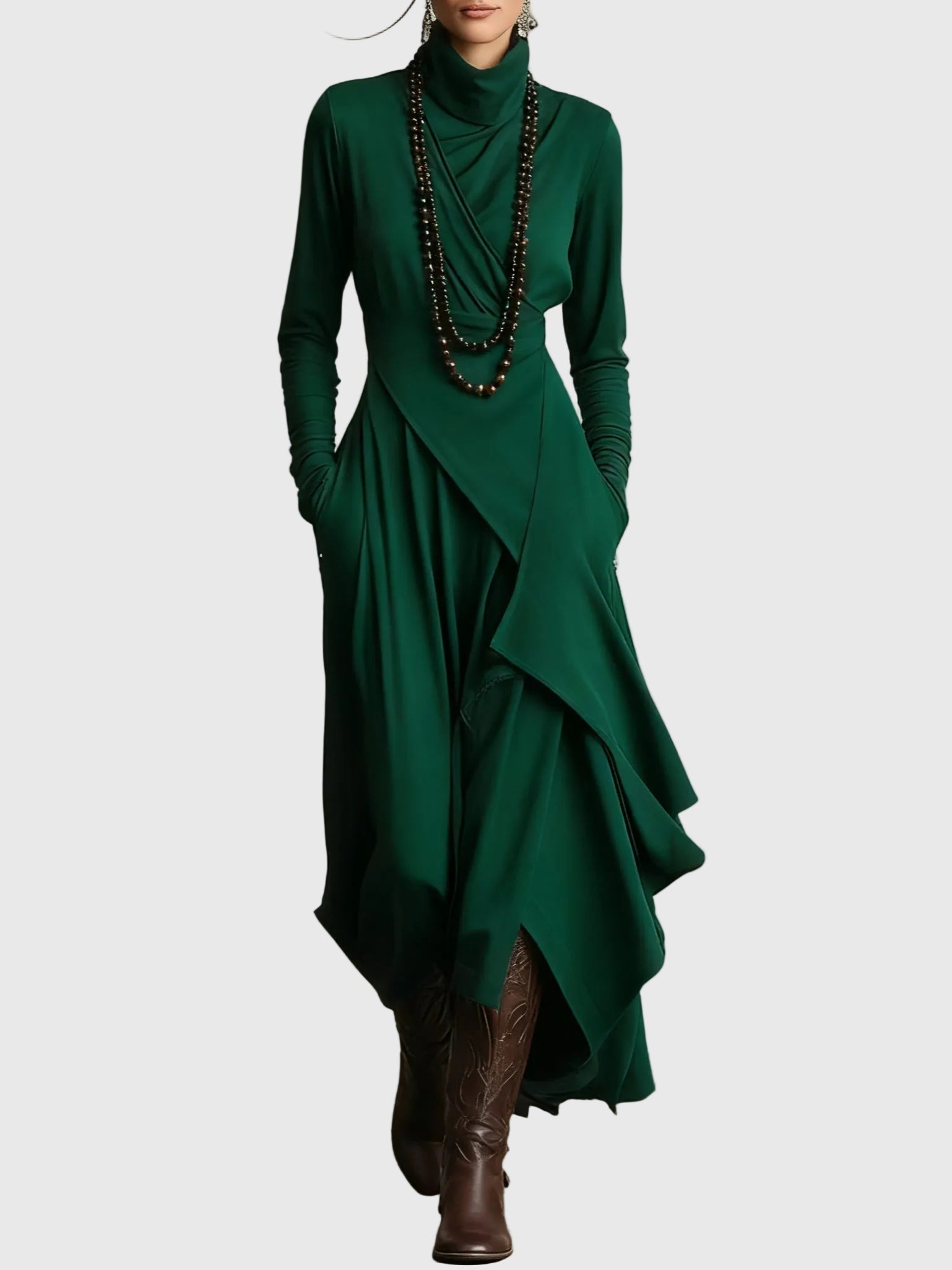 Veronika | Maxikleid Plissiert - Ansicht 11