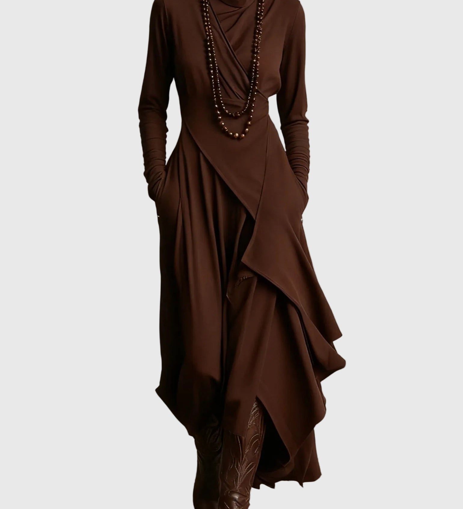 Veronika | Maxikleid Plissiert - Ansicht 9