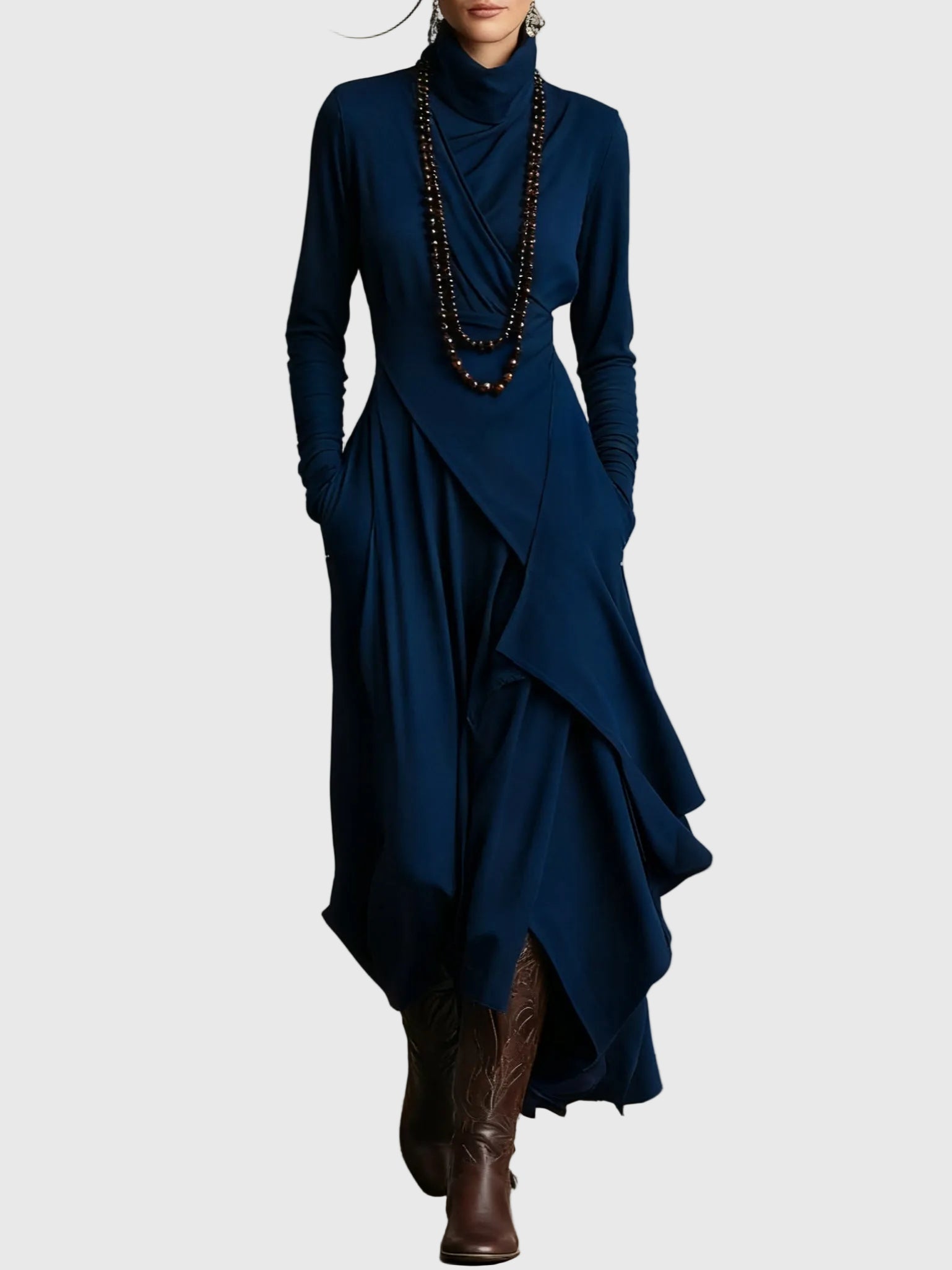 Veronika | Maxikleid Plissiert - Ansicht 10