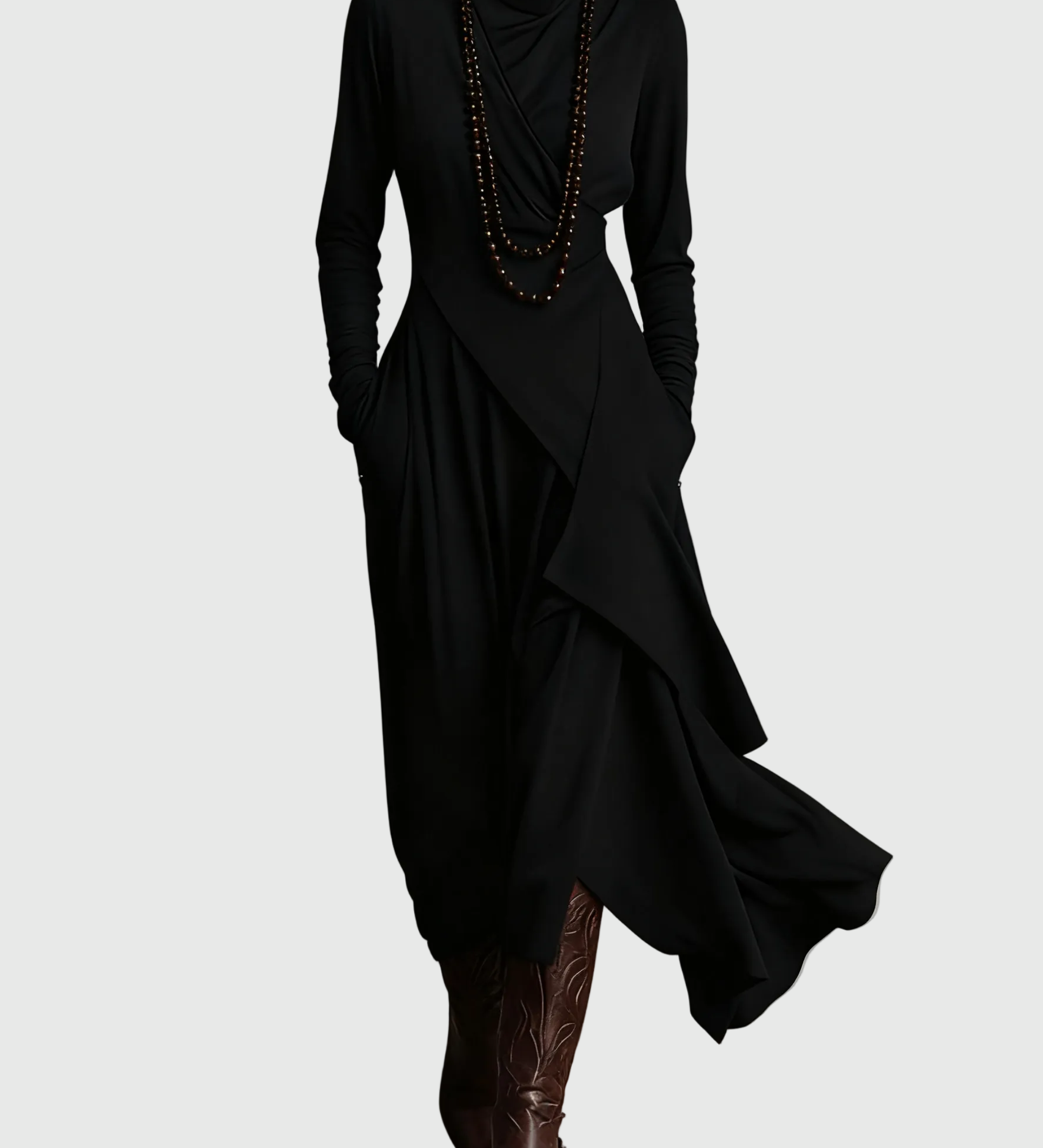 Veronika | Maxikleid Plissiert - Ansicht 6