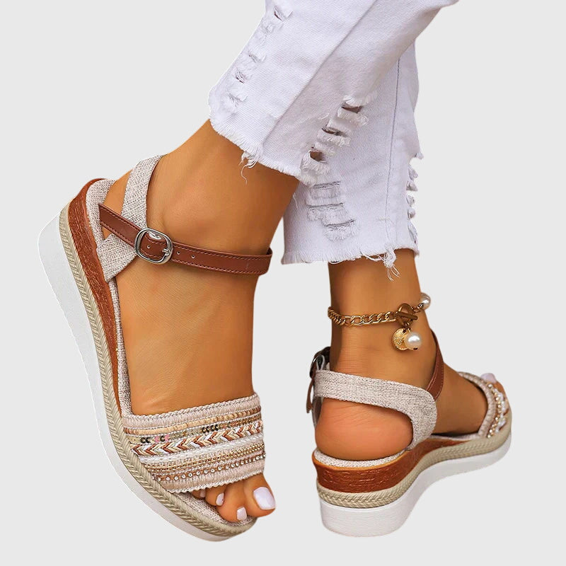 Bettina - Moderne leichte Sandalen - Ansicht 2