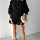 Elizabeth - Leichtes Hemd- und Shorts-Ensemble - Ansicht 6