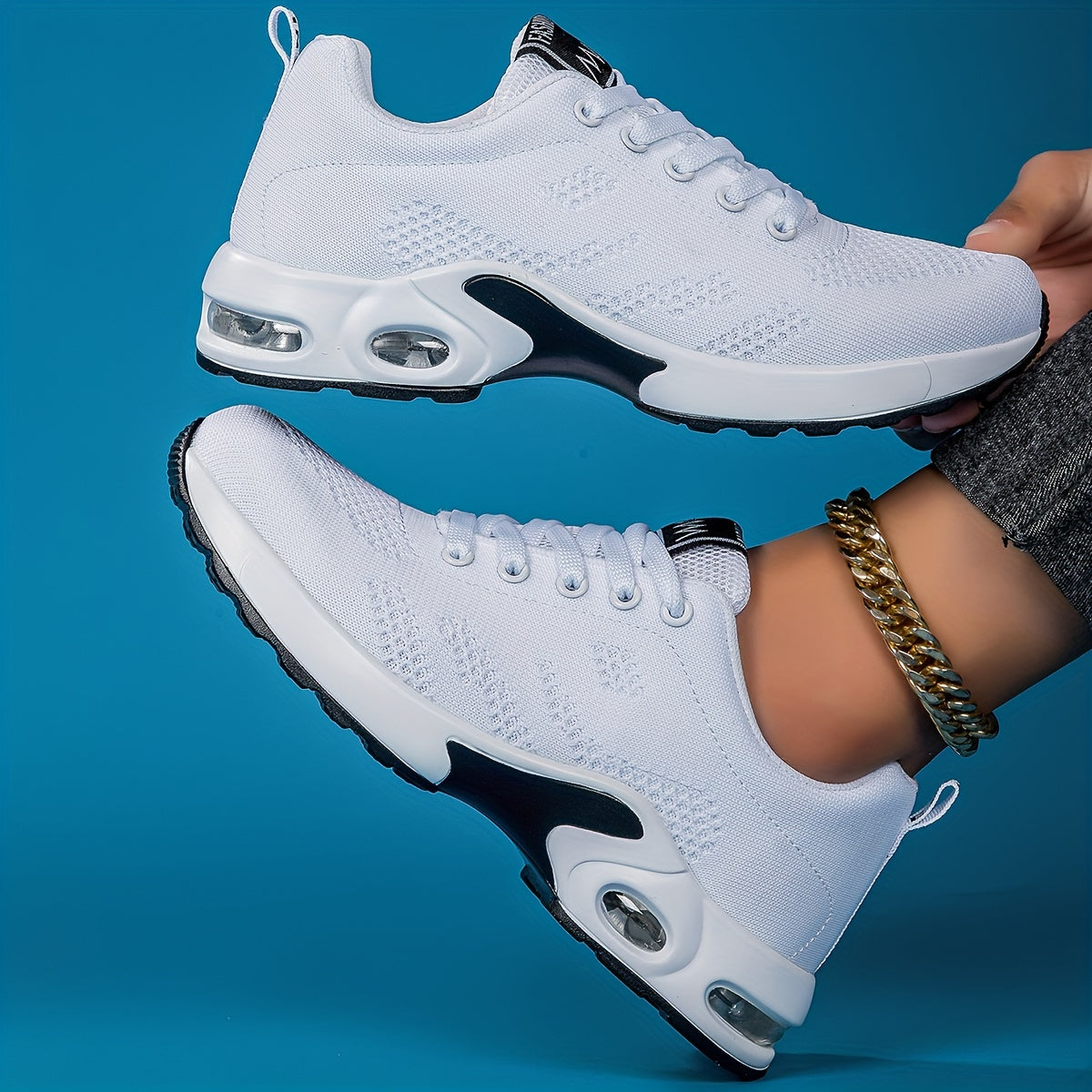 Atmungsaktive, dämpfende, rutschfeste Sneakers - Ansicht 3