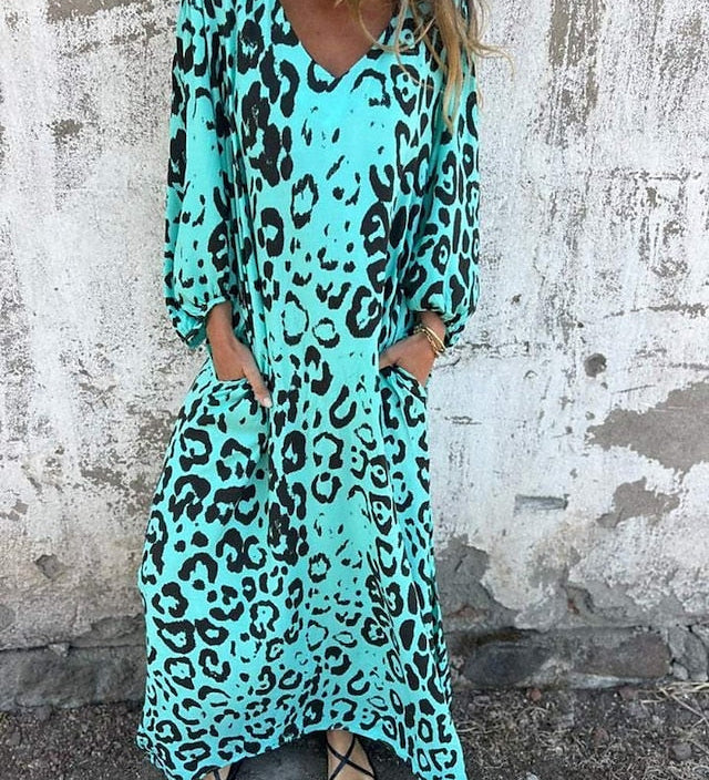 Jana - Maxikleid Leopard von Stefanie Berlin