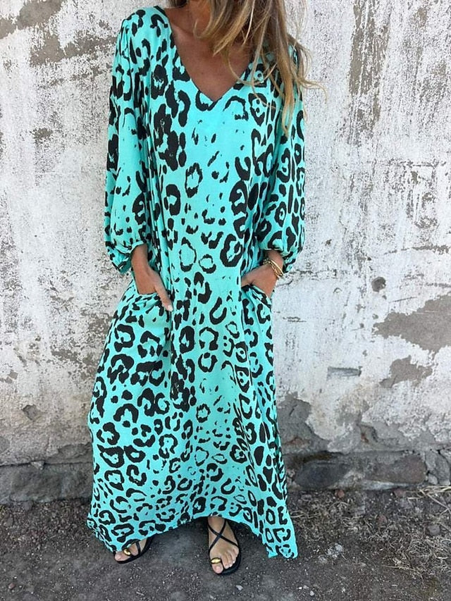 Jana - Maxikleid Leopard von Stefanie Berlin