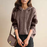 Emily | Kapuzenpullover aus Zopfstrick von Stefanie Berlin
