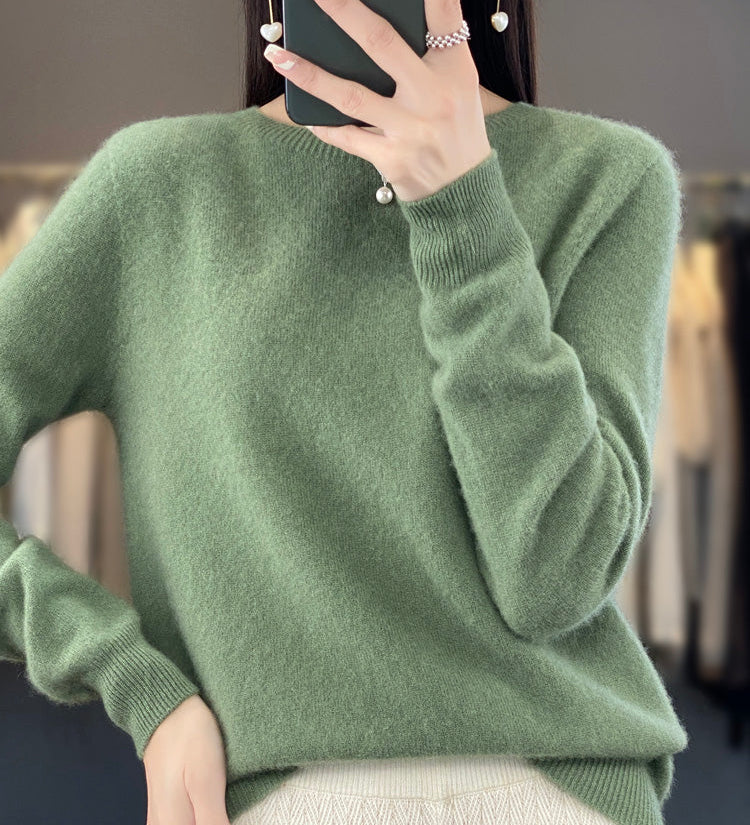 Anette | Bequemer Baumwollpullover von Stefanie Berlin
