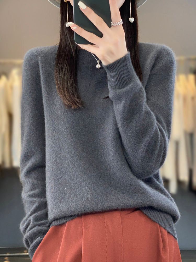 Anette | Bequemer Baumwollpullover - Ansicht 12