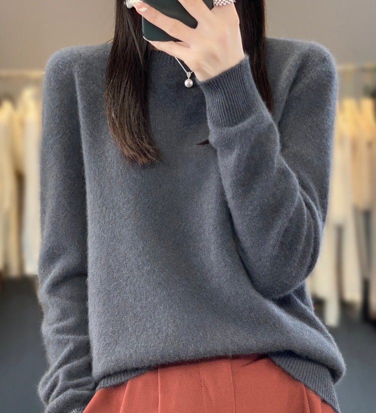 Anette | Bequemer Baumwollpullover - Ansicht 12