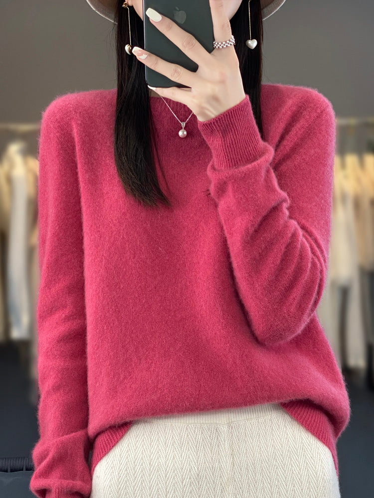 Anette | Bequemer Baumwollpullover - Ansicht 10
