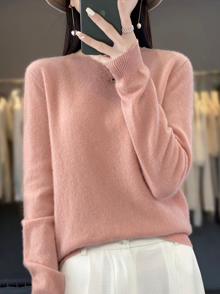 Anette | Bequemer Baumwollpullover - Ansicht 9