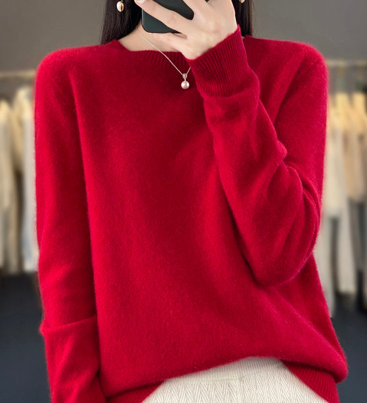 Anette | Bequemer Baumwollpullover - Ansicht 8
