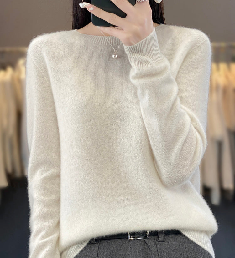 Anette | Bequemer Baumwollpullover - Ansicht 7